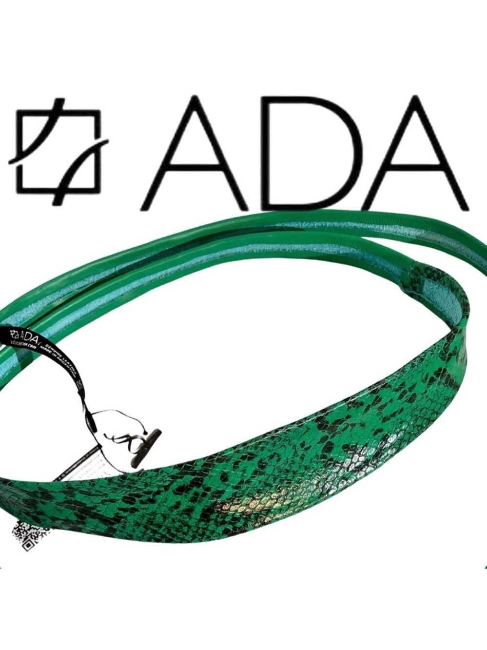 NWT $79 ADA Python Print Wrap Belt